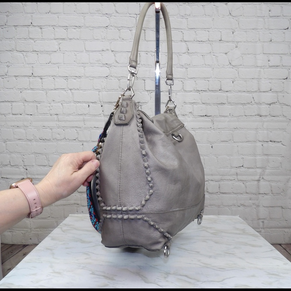 Liebeskind Berlin Gray leather multi wear bag - Picture 3 of 7